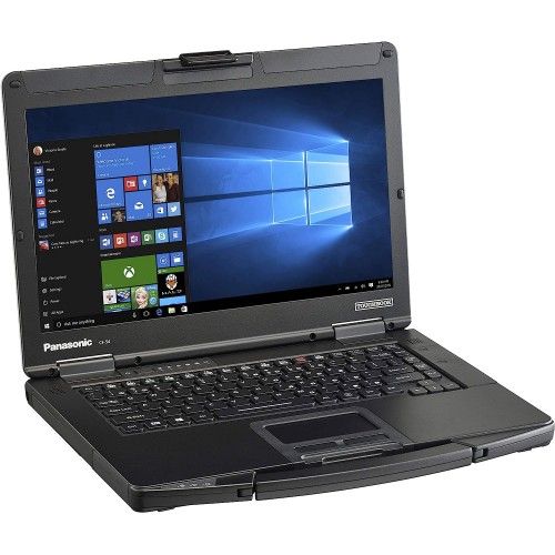 Panasonic Toughbook CF-54: Core i5-7300 2.60GHz 16G 512GB 14'' – Refurbished – Laptop: Off-Lease