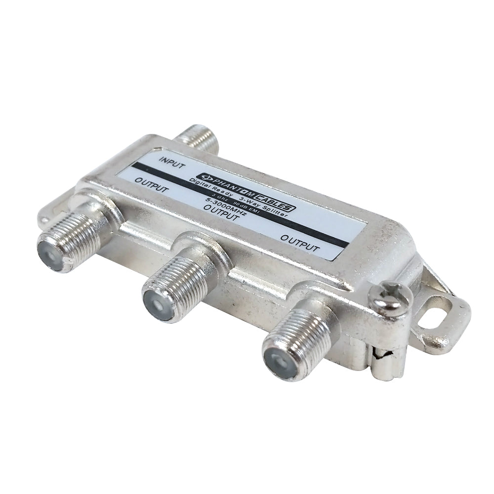 3GHz 90dB Digital Splitters 3-Way – Generic