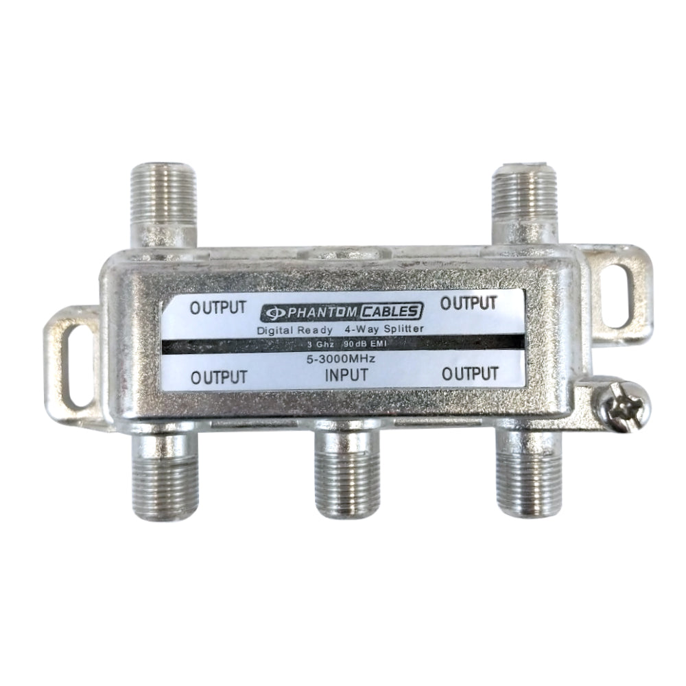 3GHz 90dB Digital Splitters 4-Way – Generic – Video Boxes (photo 2)
