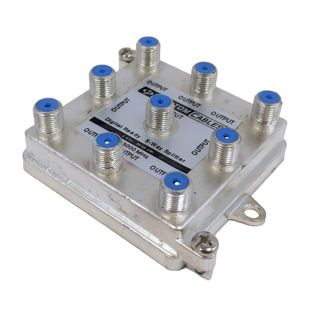 3GHz 90dB Digital Splitters 8-Way – Generic