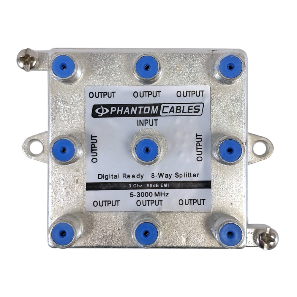 3GHz 90dB Digital Splitters 8-Way – Generic – Video Boxes (photo 2)