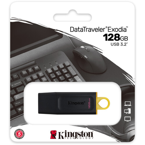 Kingston USB 3.2 Flash Drive DTX/128GB – USB Memory Stick