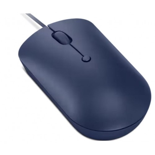 Lenovo 540 USB-C Wired Compact Mouse - Abyss Blue – Wired Mouse