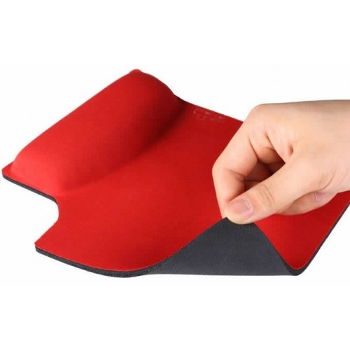 H-37 Mouse Pad Wrist Rest Support, Red – Generic