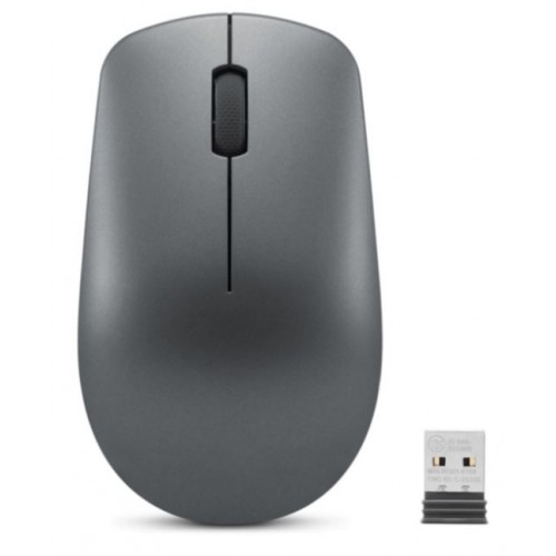 Lenovo Select Wireless Everyday Mouse, Storm Grey, New – Wireless Mouse