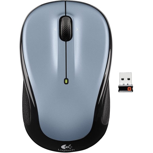 Logitech M325 Wireless Optical Mouse, Unifying Receiver - Light Silver – Wireless Mouse