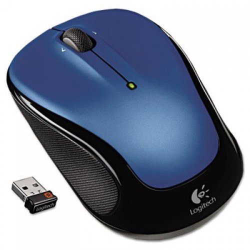 (Poly Bag-Refurb) Logitech M325 Wireless Mouse, Blue – Refurbished
