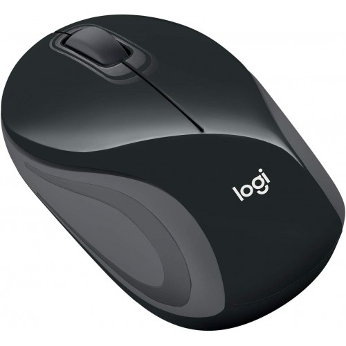 Logitech M187 Wireless Mini Mouse - Black, New – Wireless Mouse (photo 2)