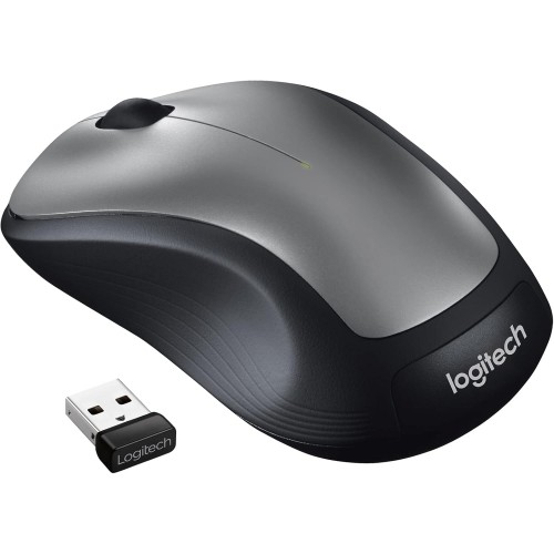 (Poly Bag Refurb) Logitech M310 Full Size Wireless Mouse, Silver – Refurbished