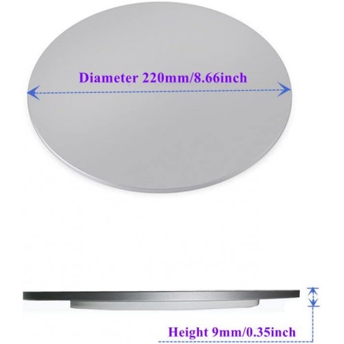AP-5M Aluminum Alloy + Silicone 8.66" Monitor Turntable – Asus – New Monitor (photo 2)