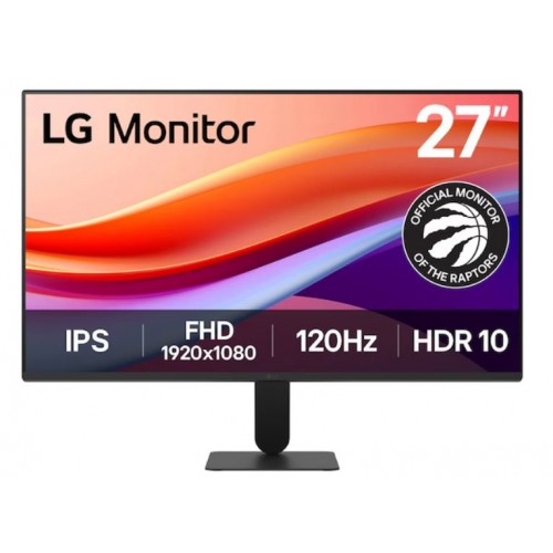 LG 27U41YAB 27" FHD 120Hz 1ms IPS Monitor (HDMI/VGA/VESA), New – New Monitor