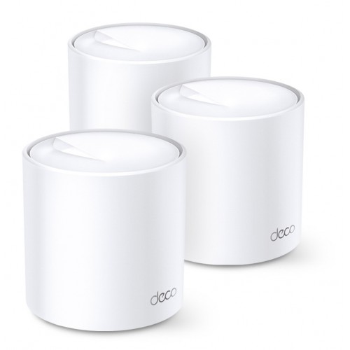 (Open Box) TP-Link Deco X60 (3-pack) AX3000 Whole Home Mesh Wi-Fi 6 Unit – Open Box – Networking Refurbished