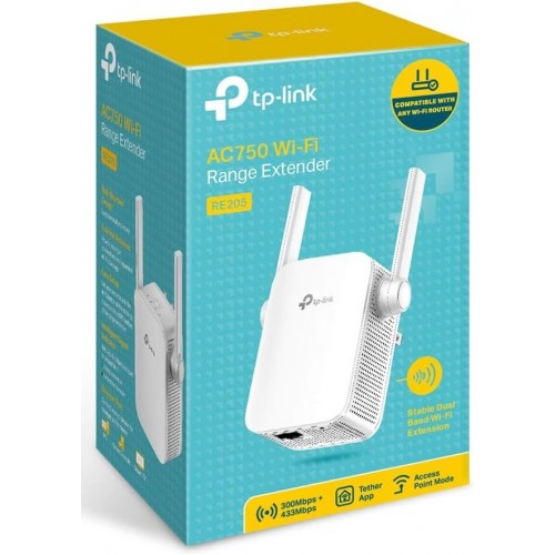 (Open Box) TP-Link RE205 Access Point AC750 Wi-Fi Range Extender,30-day warranty – Open Box (photo 2)
