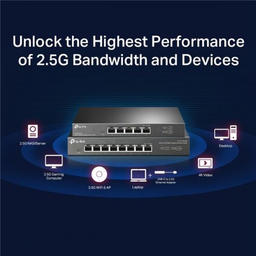 TP-Link Switch TL-SG105-M2 5-Port 2.5G Multi-Gigabit Desktop Switch Retail – Switches (photo 2)