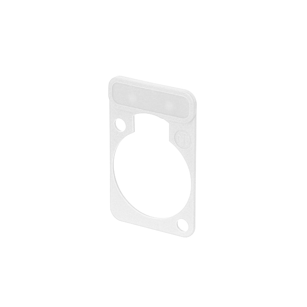 Neutrik D-Series Labelling Plate - White – Generic