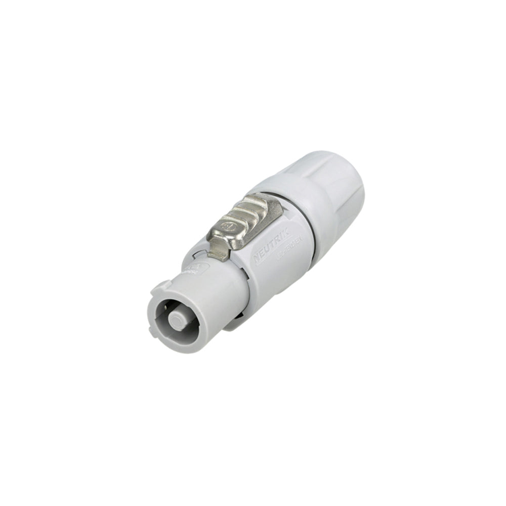 Neutrik 2 Pole 3 Wire AC Power-out Cable Connector - Grey – Generic – Neutrik Connectors and Accessories