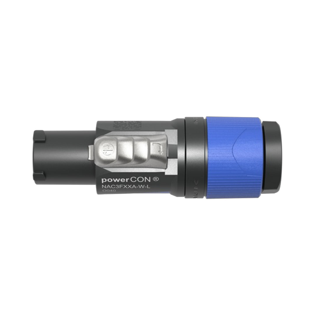 Neutrik 2 Pole 3 Wire AC Power-in Cable Connector - Blue (for 10-16mm diameter cable) – Generic – Neutrik Connectors and Accessories (photo 2)
