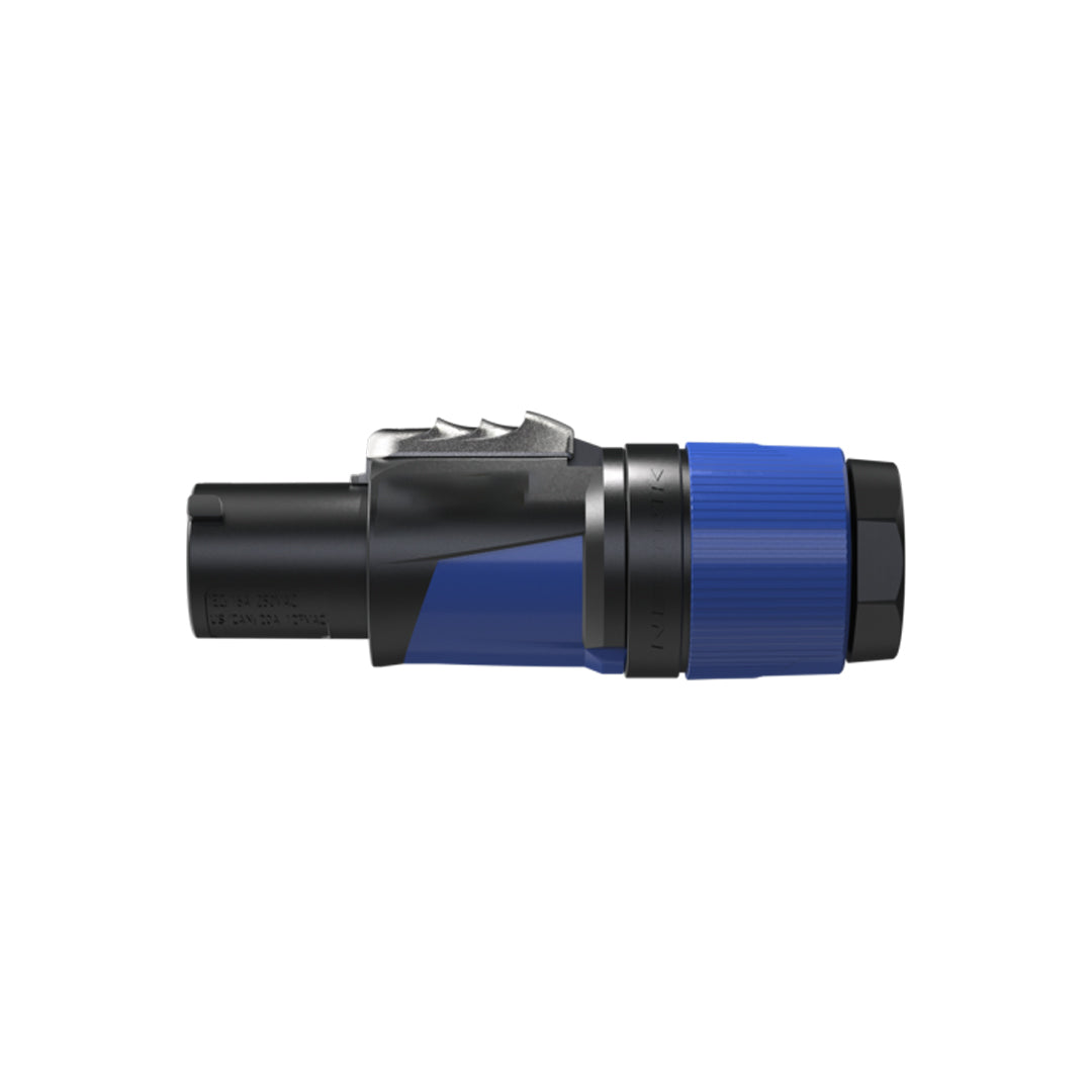 Neutrik 2 Pole 3 Wire AC Power-in Cable Connector - Blue (for 6 - 12mm diameter cable) – Generic – Neutrik Connectors and Accessories (photo 3)
