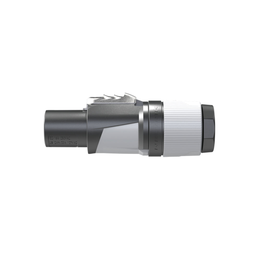 Neutrik 2 Pole 3 Wire AC Power-out Cable Connector - Grey (for 6-12mm diameter cable) – Generic – Neutrik Connectors and Accessories (photo 3)