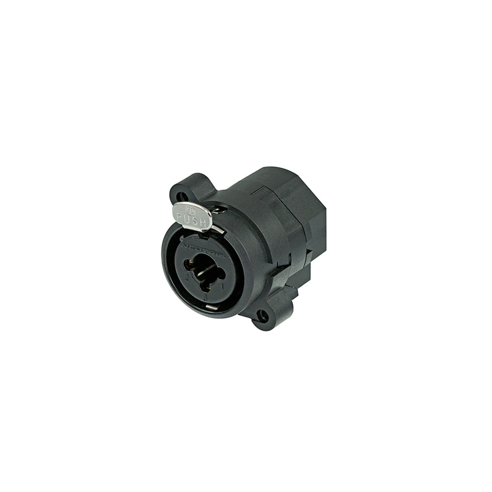 Neutrik 3-Pin XLR Female + 1/4 inch TRS Combo Panel Mount Connector – Generic – Neutrik Connectors and Accessories