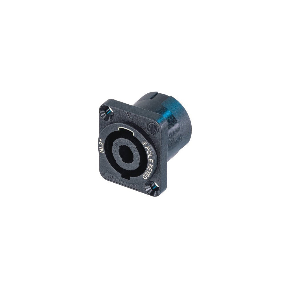 Neutrik speakON 2-Pole Male to Solder D-Cut Connector – Generic