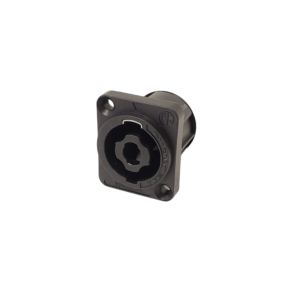 Neutrik speakON 4-Pole Male to Solder D-Cut Connector – Generic