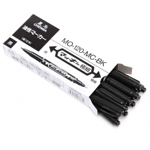 Twin-Tip Permanent Small Markers, 10pcs/Pack – Generic – Media (CD/DVD)