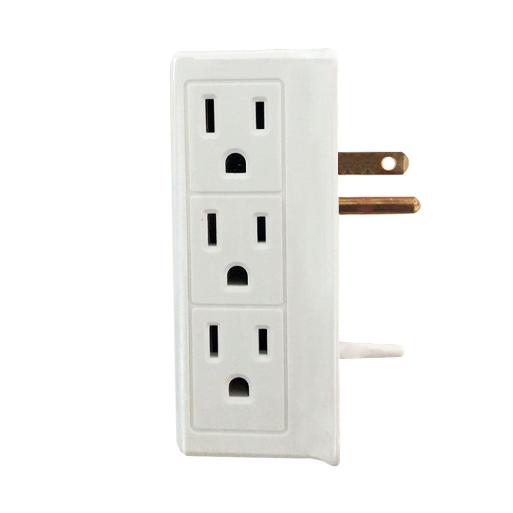 6 Side-Outlet Power Tap - White – Generic