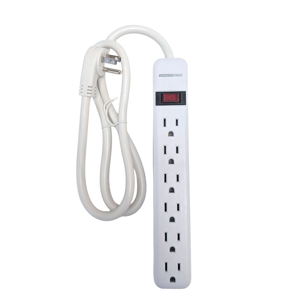 6 Outlet Power Strip - 45 Degree Angle 5-15P Plug – Generic – Power Strips & Surge Protectors (photo 12)