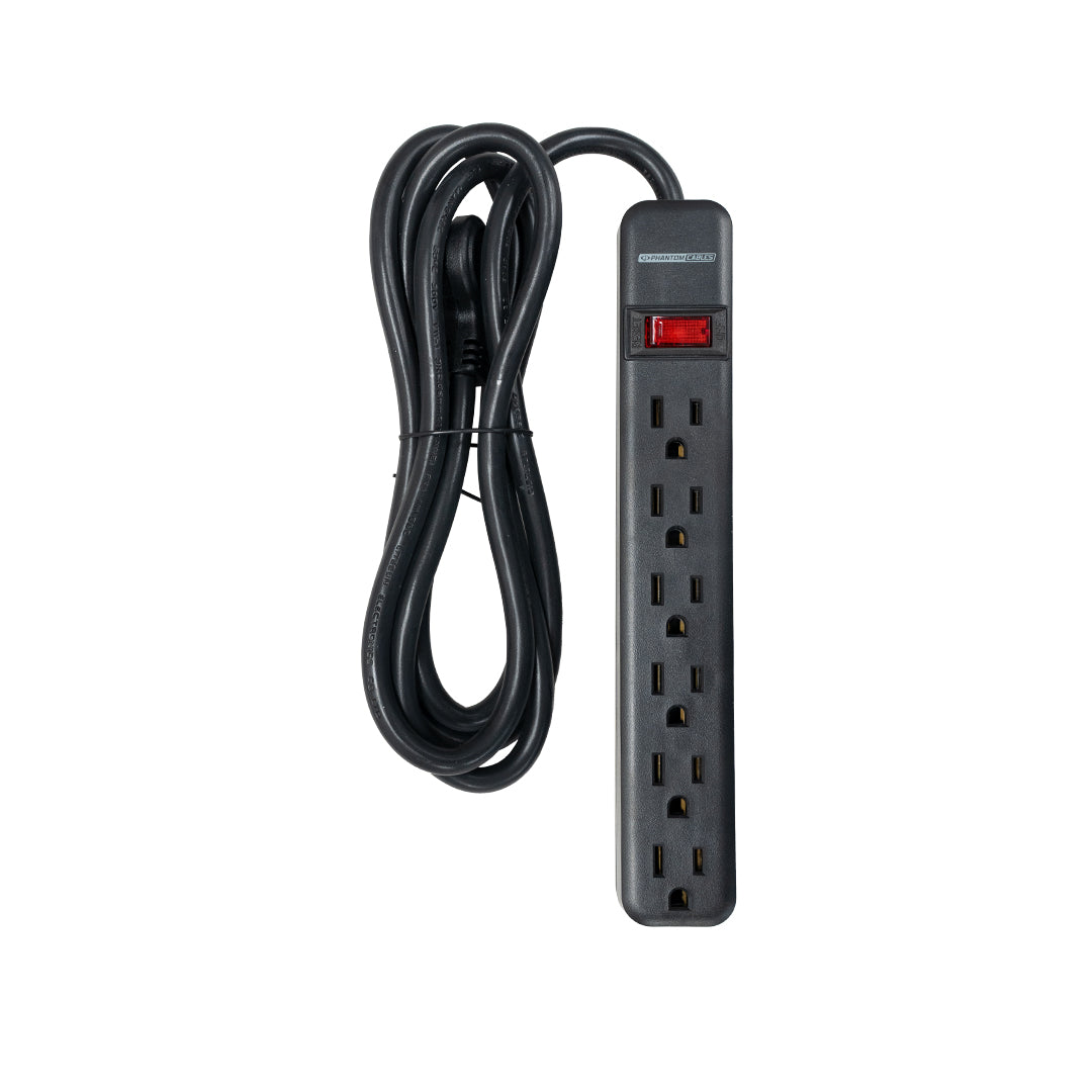 6 Outlet Power Strip - 45 Degree Angle 5-15P Plug – Generic – Power Strips & Surge Protectors (photo 6)