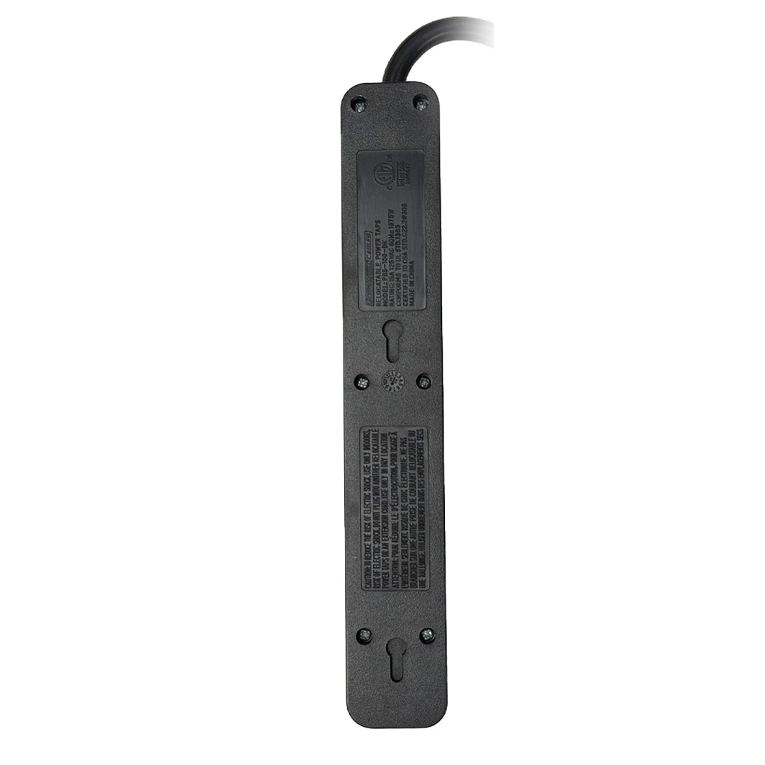 6 Outlet Power Strip - 45 Degree Angle 5-15P Plug – Generic – Power Strips & Surge Protectors (photo 2)