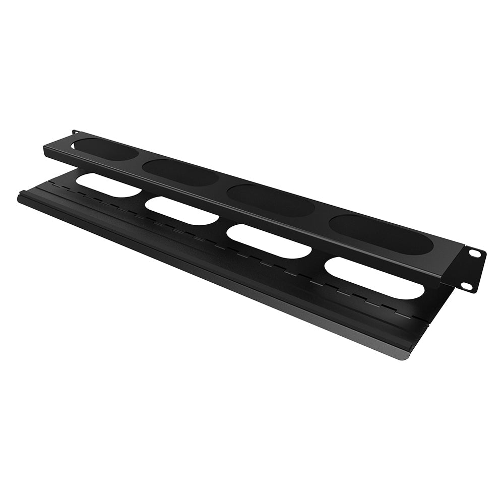 Hammond 19 inch Horizontal Cable Manager - 1U Hinged – Generic – Horizontal Cable Management