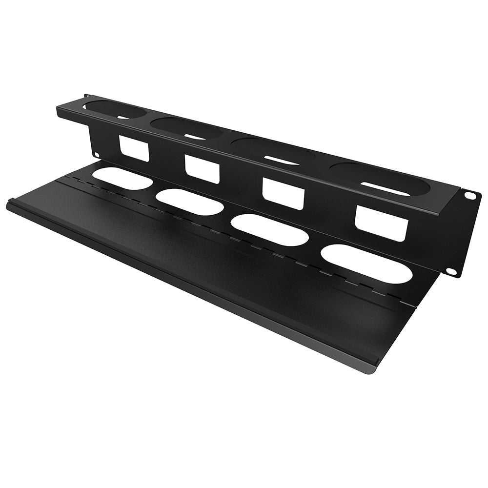 Hammond 19 inch Horizontal Cable Manager - 2U Hinged – Generic – Horizontal Cable Management