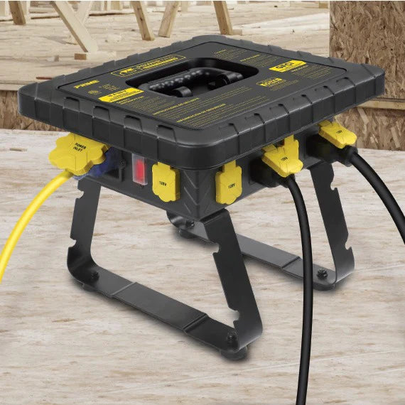 Electrical Worksite Portable Box - 9 Outlet GFCI (15Amp) – Generic – Power Strips & Surge Protectors (photo 2)