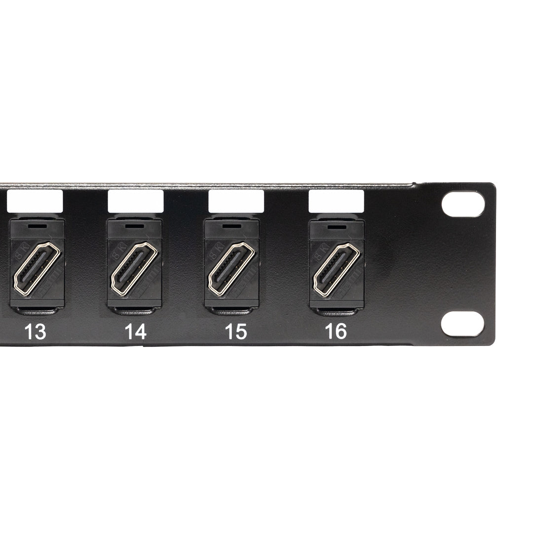 16-Port HDMI patch panel, 19 inch rackmount 1U – Generic – Audio/Video Patch Panels (photo 2)