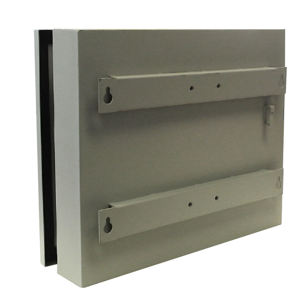 Outdoor Wall Mounted Fiber Optic Distribution Box - Grey – Generic – Fiber Optic Wall Boxes & Enclosures (photo 3)
