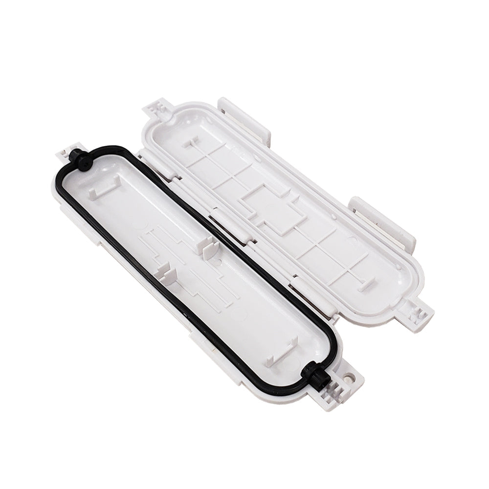 Outdoor 1-port Plastic Fiber Terminal Box - IP65 - White – Generic – Fiber Optic Wall Boxes & Enclosures (photo 2)