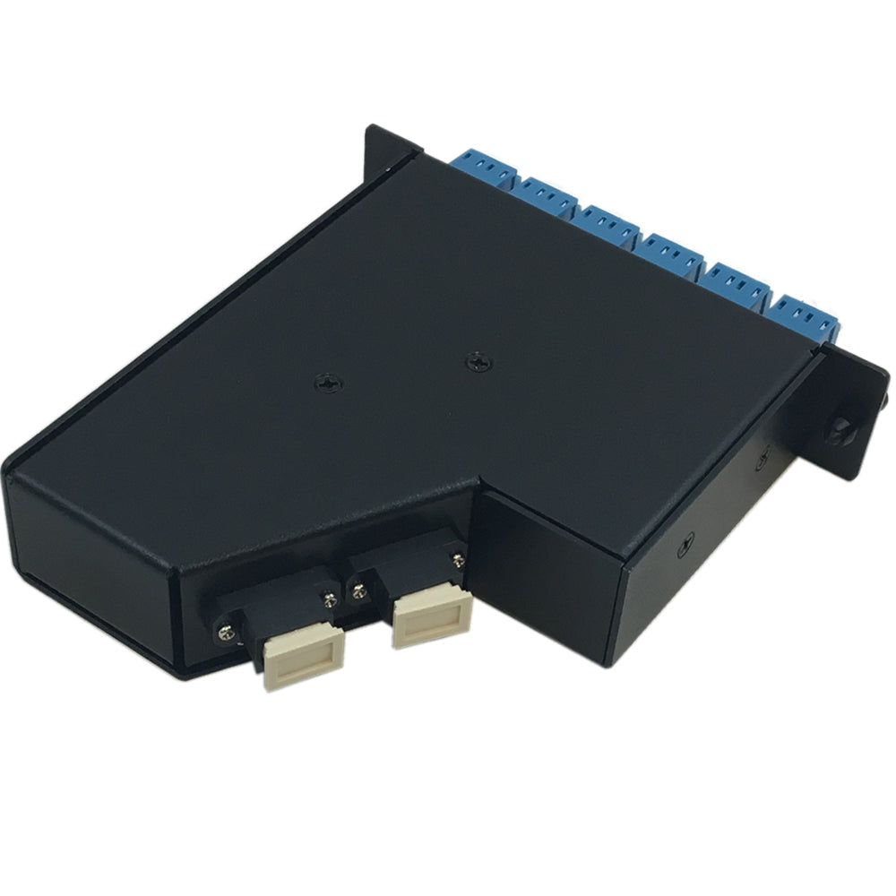 24-Fiber Singlemode LGX Style Cassette 2x MPO Male to 12x LC/UPC Duplex – Generic – LGX Fiber Optic Patch Panels, Cassettes & Enclosures (photo 2)
