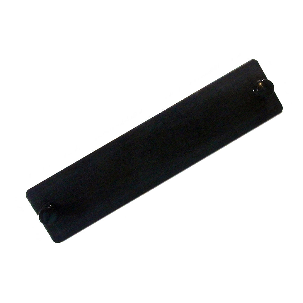 Blank LGX Style Panel - Black – Generic – LGX Fiber Optic Patch Panels, Cassettes & Enclosures
