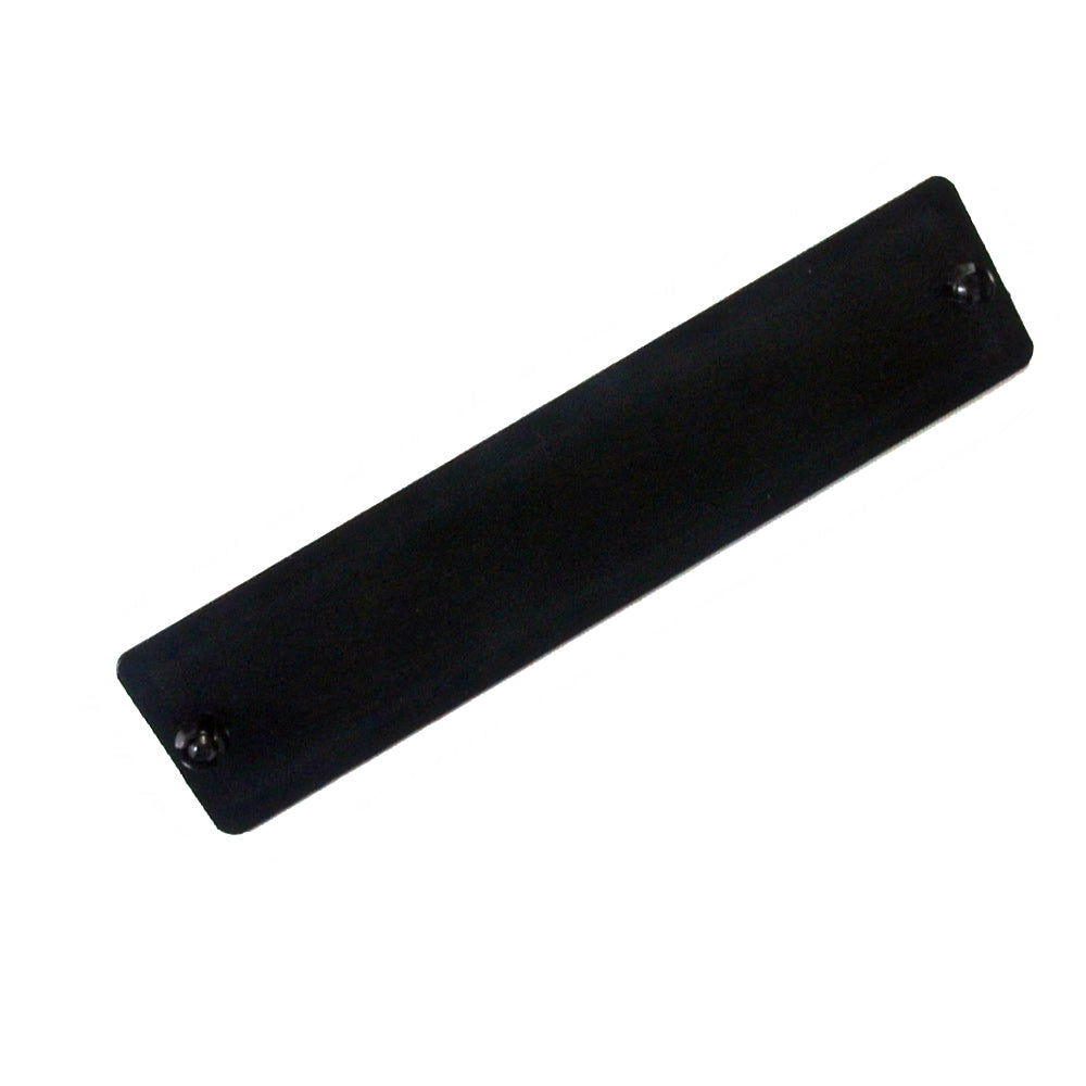 Blank LGX Style Panel - Black – Generic – LGX Fiber Optic Patch Panels, Cassettes & Enclosures (photo 2)