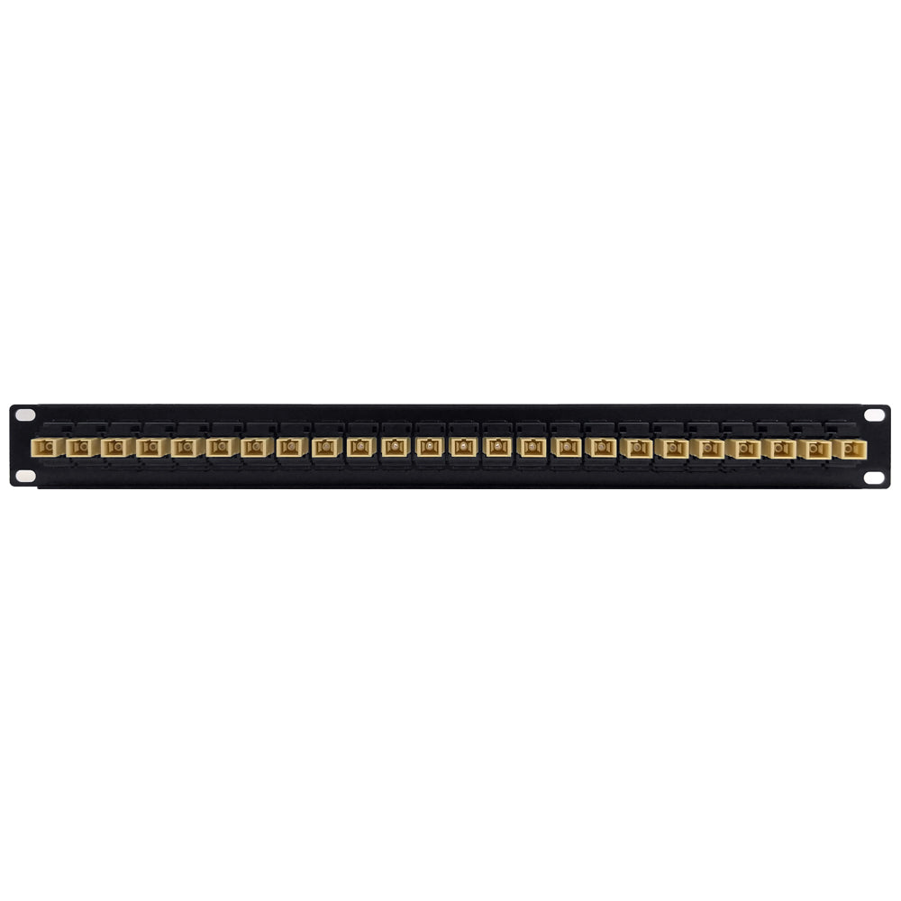 24 Port SC/SC Multimode 62.5u Simplex Patch Panel - 19" Rackmount 1U – Generic – Fiber Optic Patch Panels (photo 2)