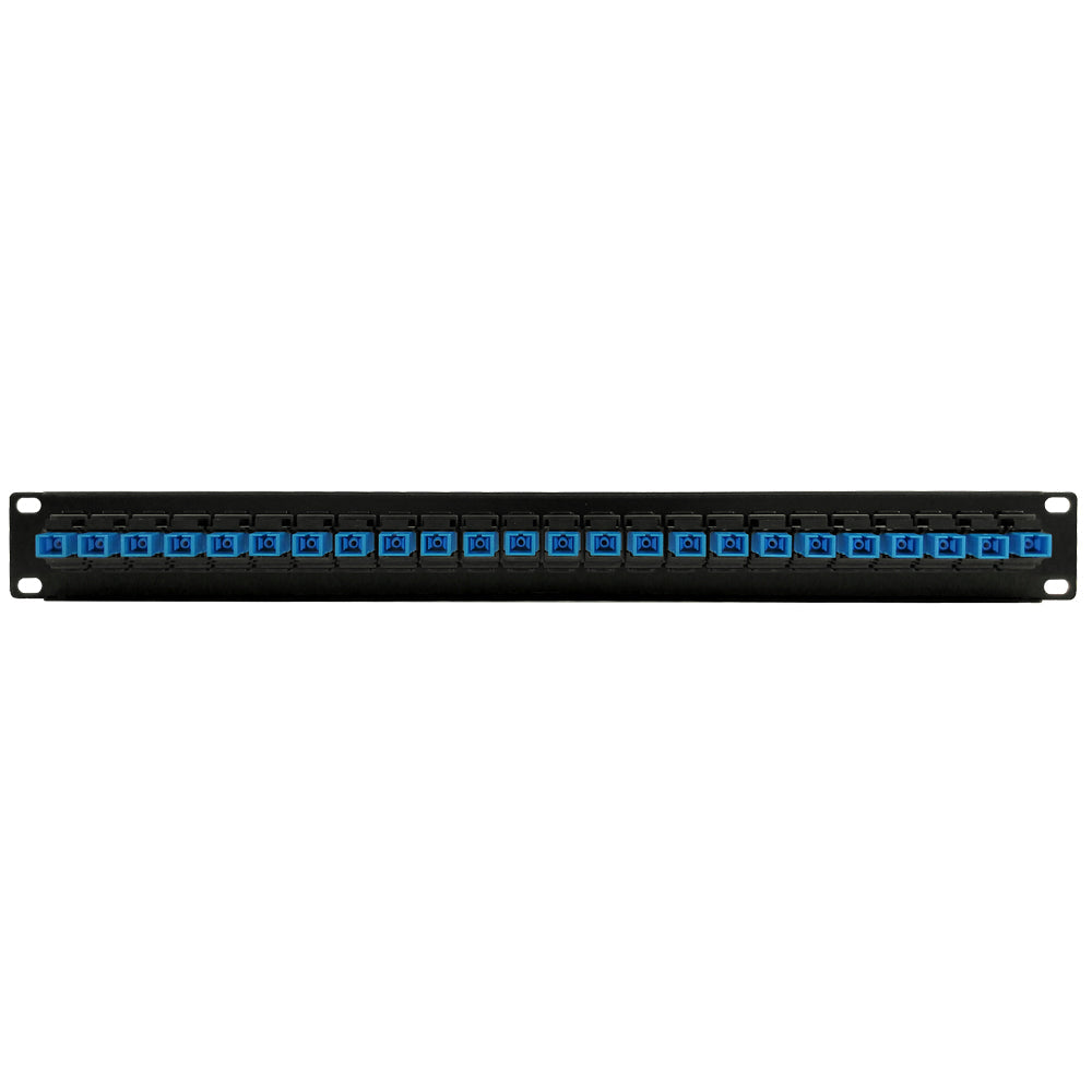 24 Port SC/SC Singlemode 9u Simplex Patch Panel - 19" Rackmount 1U – Generic – Fiber Optic Patch Panels (photo 2)