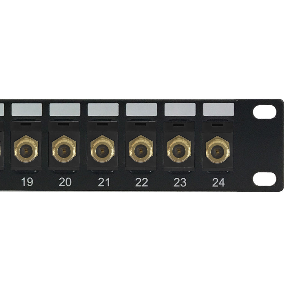 24-port F-Type Patch Panel, 19 inch Rackmount 1U – Generic – Audio/Video Patch Panels (photo 2)