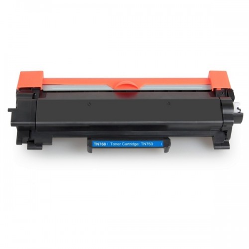 TN760 Compatible Black Toner Cartridge High Yield - With Chip – Generic – Brother Toner