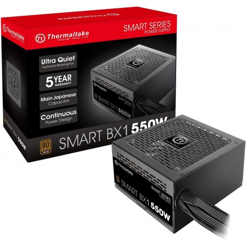 Thermaltake 550W Smart BX1 80+Bronze Non-Modular ATX Power Supply