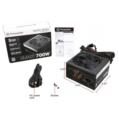 Thermaltake 700W 80Plus Smart Non-Modular ATX Power Supply (photo 2)