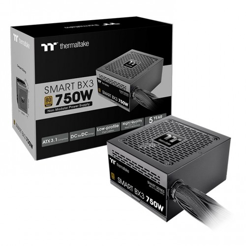Thermaltake BX3 750W 80+Bronze Non-Modular ATX3.1 Power Supply