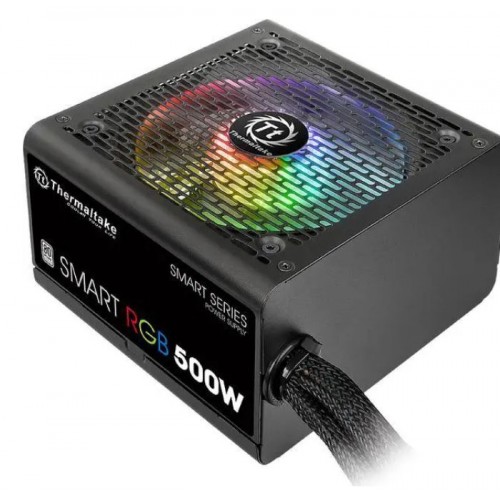 Thermaltake 500W Smart RGB 80+White Non-Modular ATX Power Supply