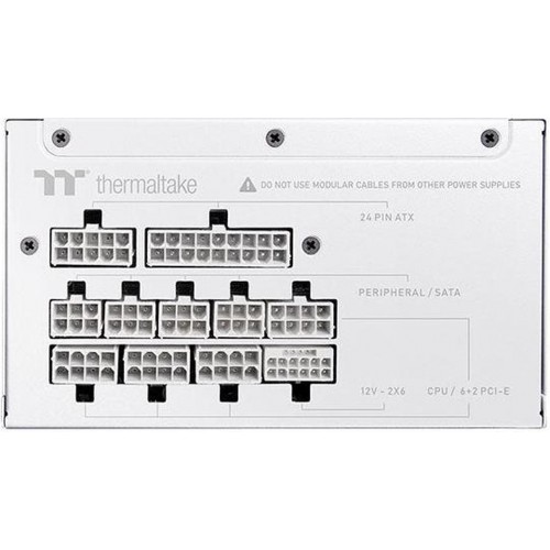 Thermaltake Toughpower GT 850W ATX3.1 80+Gold Full-Modular Power Supply (SNOW) (photo 2)