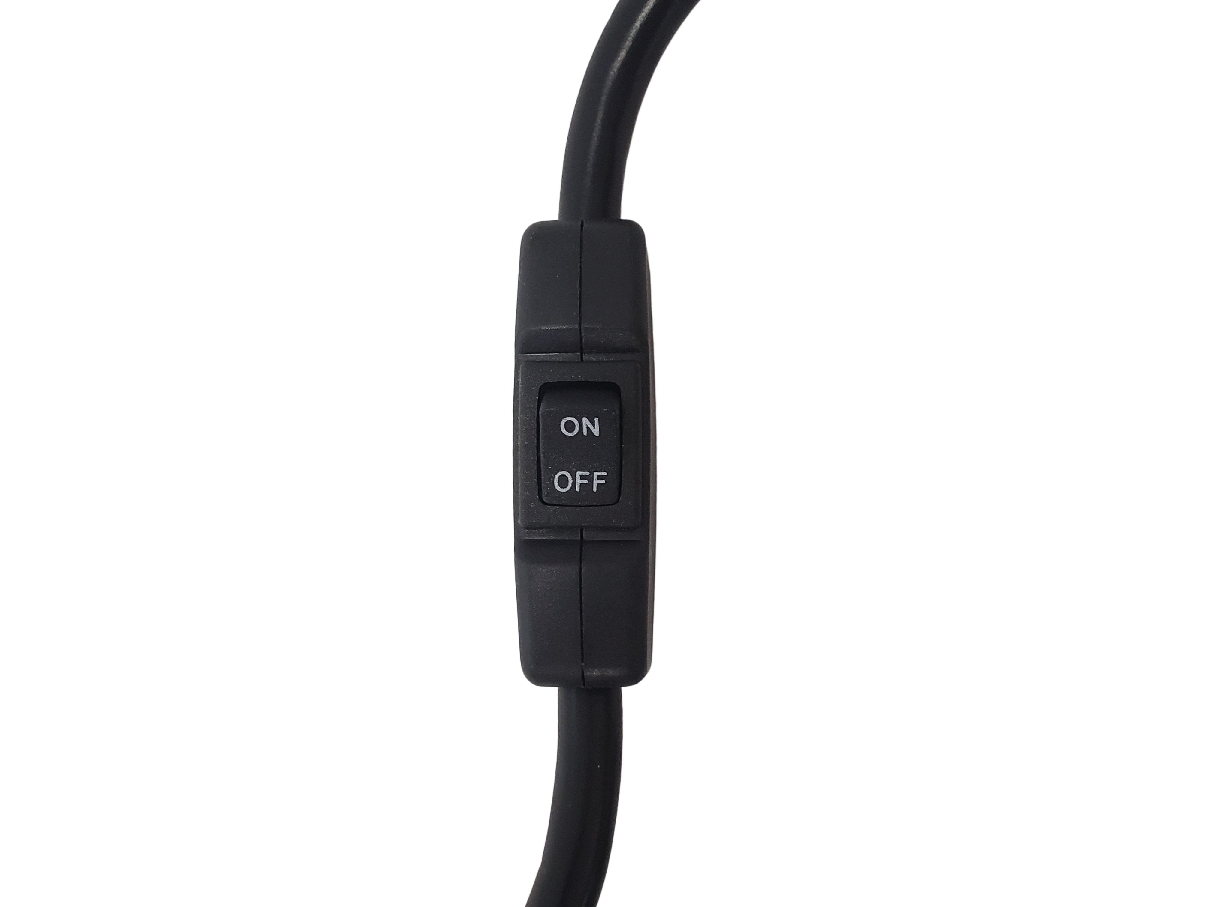NEMA 5-15P to IEC C13 Power Cable with ON/OFF Switch - 16AWG - SJT Jacket – Generic – AC Power Cords (photo 2)